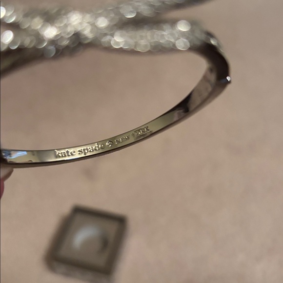 Kate Spade Silver Crystal Bow Bracelet - Picture 2 of 2